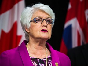 Ontario Minister of Education Liz Sandals. (Ernest Doroszuk/Toronto Sun)