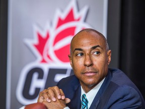 Jeffrey Orridge was introduced as the new commissioner of the CFL during a press conference in Toronto on Tuesday. (Ernest Doroszuk, QMI Agency)