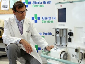 Dr. James Shapiro, liver transplant surgeon and director of the Clinical Islet and Living Donor Liver Transplant programs with Alberta Health Services. Claire Theobald/Edmonton Sun