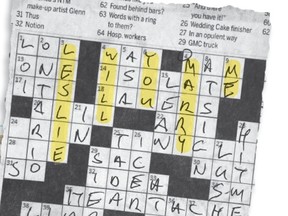 Will you marry me crossword
