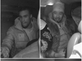 Police are looking for three men who were seen on video taking taxicabs to and from 181 Forestglade Cr. early in the morning on Feb. 6. Yusuf Ibrahim was shot to death at 181 Forestglade Cr. around 9:30 a.m. the same morning. (Ottawa Police Supplied Photo)