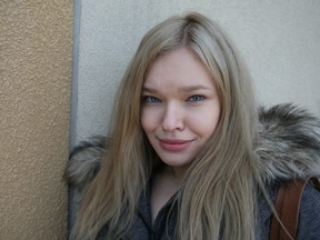This is 23-year-old Elena Komleva from Ottawa, who - thanks to a prolific social media presence and penchant for attention -- has been mistaken for a Russian woman who made headlines after seeking applications from men to impregnate her.
DOUG HEMPSTEAD/Ottawa Sun/QMI AGENCY
