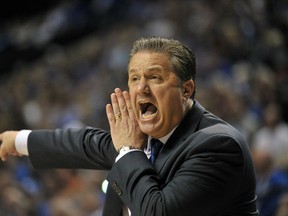 Kentucky coach John Calipari. (Reuters)
