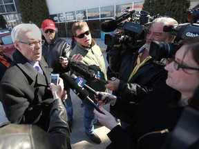Premier Greg Selinger remains the least popular premier in Canada, despite an increase in his personal approval rating. (Chris Procaylo/Winnipeg Sun file photo)