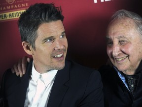 Ethan Hawke and Seymour Bernstein are seen in this March 12, 2015, file photo. Dennis Van Tine/Future Image/WENN.com