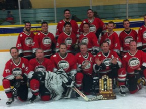 DSR won the Wallaceburg men's rec. hockey league for the 11th straight year.