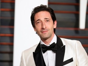 Actor Adrien Brody arrives at the 2015 Vanity Fair Oscar Party in Beverly Hills, California February 22, 2015. REUTERS/Danny Moloshok