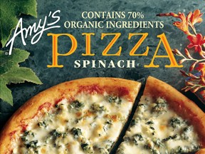 Amy's Kitchen recalled a collection of its organic frozen meals because of Listeria concerns.