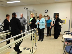 Long-term donors were given a tour of the Drayton Valley Hospital and Care Centre on March 17. The donors were able to see the equipment that they contributed towards.