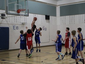 Basketball players from St. Anthony School, HW Pickup Junior High School and Drayton Christian School participated in the first-ever Drayton Valley Cup. The local tournament was scheduled in town recently, giving players a chance to compete with each other without travelling a far distance.