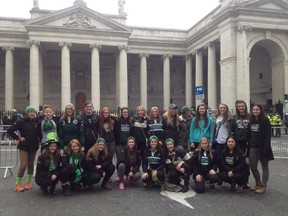 The Regiopolis-Notre Dame Panthers won all three games they played during a tour of Ireland last week. (RND Athletics)