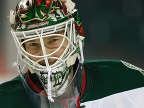 Since acquiring Devan Dubnyk from the Coyotes on Jan. 14 for a third-round draft pick, the Wild had an NHL-best 22-6-2 record and a league-high 41 points in the 26 games since the all-star break heading into Monday’s contest against the Leafs. (QMI AGENCY/FILES)