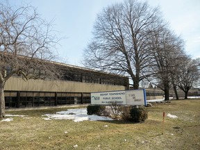 The Thames Valley District school board doesn?t have city permits for renovations to Bishop Townshend public school. (ANDREW LAHODYNSKYJ, The London Free Press)