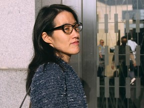 Former Kleiner partner Ellen Pao arrives at San Francisco Superior Court in San Francisco, California in this March 3, 2015 file photo. REUTERS/Robert Galbraith/Files