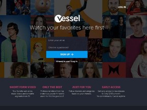 Vessel.com. (Website screenshot)