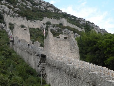 Ston�s impressive defensive wall is the second-longest in the world after the Great Wall of China. JANIE ROBINSON PHOTO