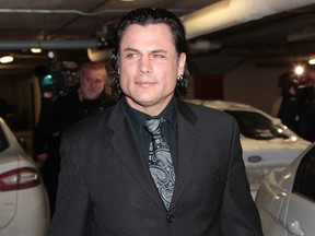 Suspended Sen. Patrick Brazeau outside the court in Gatineau during Day 2 of his sexual assault and assault trial on Tuesday, March 24, 2015. (OTTAWA SUN Tony Caldwell)
