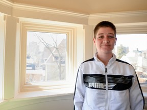 Thanks to My Sisters' Place, Melanie Burrill now has a furnished room and is on a waiting list for housing. (ANDREW LAHODYNSKYJ, The London Free Press)