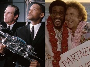 Tommy Lee Jones and Will Smith; Richard Pryor and Gene Wilder (Handout photos)