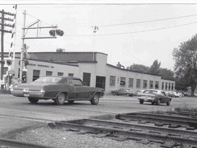 The Defiance Iron Works building, photo taken in the early 1970s.