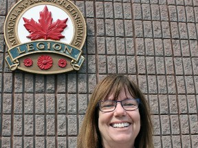 Patricia Royle, a provincial service officer with the Royal Canadian legion, in Kingston, Ont. on Wednesday March 25, 2015. Steph Crosier/Kingston Whig-Standard/QMI Agency