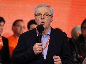 Greg Selinger's best chance to reverse poor poll results is next month's budget. Unfortunately for him, he has few cards he can play to entice voters. (Kevin King/Winnipeg Sun file photo)