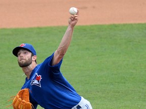 Blue Jays pitcher Daniel Norris struck out seven batters over six innings against the Orioles in Sarasota, Fla., yesterday. Norris now is a lock to make the starting rotation. (USA TODAY)