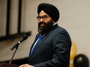 Alberta Infrastructure Minisdter Manmeet Bhullar. (File)