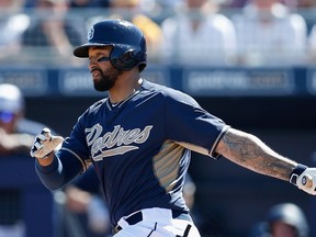 Ex-Dodger Matt Kemp is part of a complete overhaul of the Padres outfield. (Getty Images/AFP)