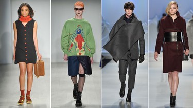 World MasterCard Fashion Week kicked off this week in Toronto with Canadian designers debuting the Fall/Winter collections for 2015. We pick out some of the looks we can't wait to wear, and some looks we'd rather leave on the runway. Rate your favourite looks.