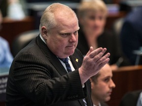 City Councillor Rob Ford. (Craig Robertson/QMI Agency)