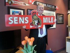 City councillor Bob Monette believes the city's motion to open Sens Mile early was "well-intended" but ill-timed. JON WILLING/OTTAWA SUN
