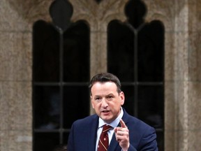 Canada's Natural Resources Minister Greg Rickford instructed the National Energy Board to deliver up-to-date guidelines for pipeline companies to improve safety and protect the environment. (REUTERS/Chris Wattie)