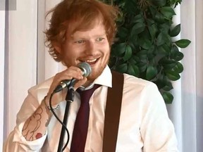 Ed Sheeran.

(YouTube/HelloWorld)