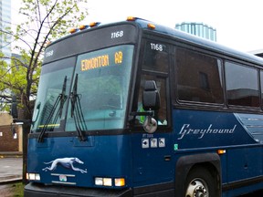 File photo of Greyhound bus