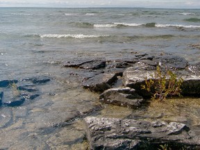 SUBMITTED PHOTO
Lake Huron is pictured from the south shore of Manitoulin Island.