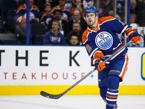 Justin Schultz's third period against the Avalanche Wednesday included a giveaway that led to a goal and a late penalty for delay of game. (Ian Kucerak, Edmonton Sun)
