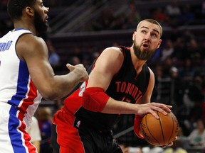 Jonas Valanciunas and the Raptors are no match for the Wizards according to Frank Zicarelli. The two likely will meet in the first round of the playoffs. (USA TODAY SPORTS/PHOTO)