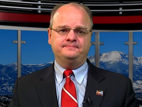 Gordon Klingenschmitt, a Republican member of the state House of Representatives from Colorado Springs
(Screenshot from YouTube)