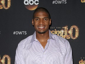 Michael Sam at the “Dancing With the Stars" 20th season premiere party. (FayesVision/WENN.com)