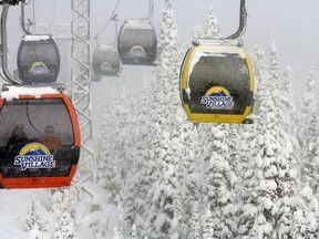 Gondolas at Sunshine Village Resort
LARISSA BARLOW/ BANFF CRAG & CANYON/ QMI AGENCY