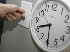 Llights were switched off around the globe for Earth Hour.  PHOTO ILLUSTRATION DAVID BLOOM/EDMONTON SUN  QMI AGENCY