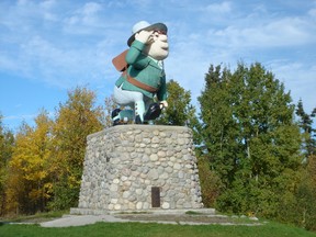 Flintabbatey Flonatin, Flin Flon's iconic landmark, was the big winner in Travel Manitoba's contest finding the province's favourite roadside attraction.