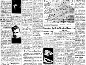 March 29, 1945, Page 1 of The Kingston Whig-Standard