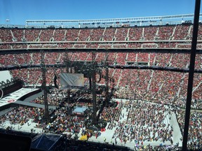 The stadium fills up for Wrestlemania 31 in San Francisco, Sunday, March 29, 2015. Jan Murphy/QMI Agency