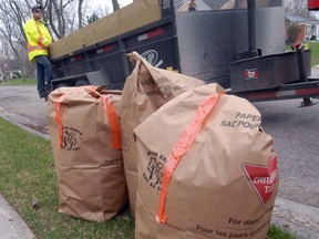 The city's curbside collection of yard waste has been extended by two weeks. (FILE PHOTO)