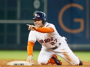 Astros second baseman Jose Altuve was a fantasy revelation last season, to the point where there's nowhere to go but down in terms of value. (AFP)