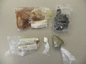 RCMP charged five people in what they say was an attempt to smuggle drugs into The Pas Correctional Centre. (RCMP PHOTO)
