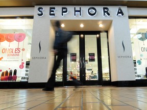A Sephora store in Place Sainte-Foy, a shopping mall in Quebec City, is pictured in this July 16, 2009 file photo. (QMI Agency files)