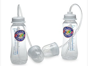 Podee Hands Free Baby Bottle System. (Health Canada photo)